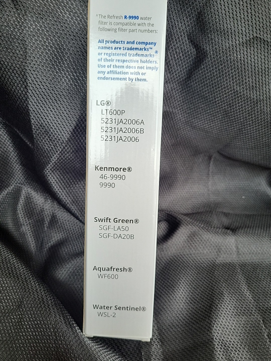Refresg Refrigerator Filter R-9990 For System Model R-9980S Fits LG LT600P &…