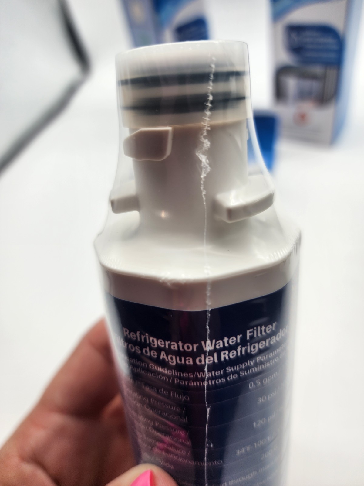 Pureplus RWF4700AC Replacement Refrigerator Water Filter Pack of 2