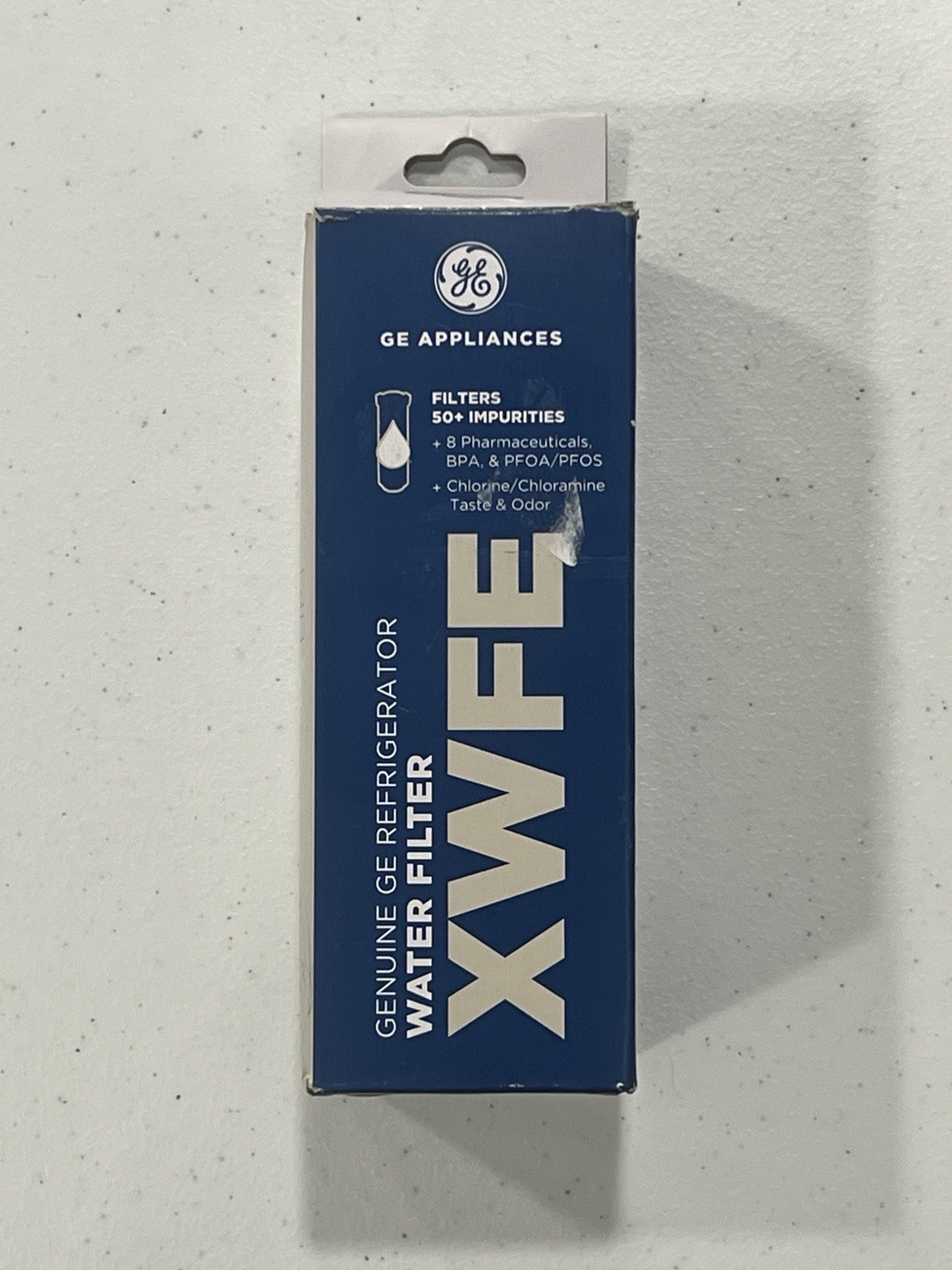 GE XWFE Refrigerator Water Filter – White NO CHIP
