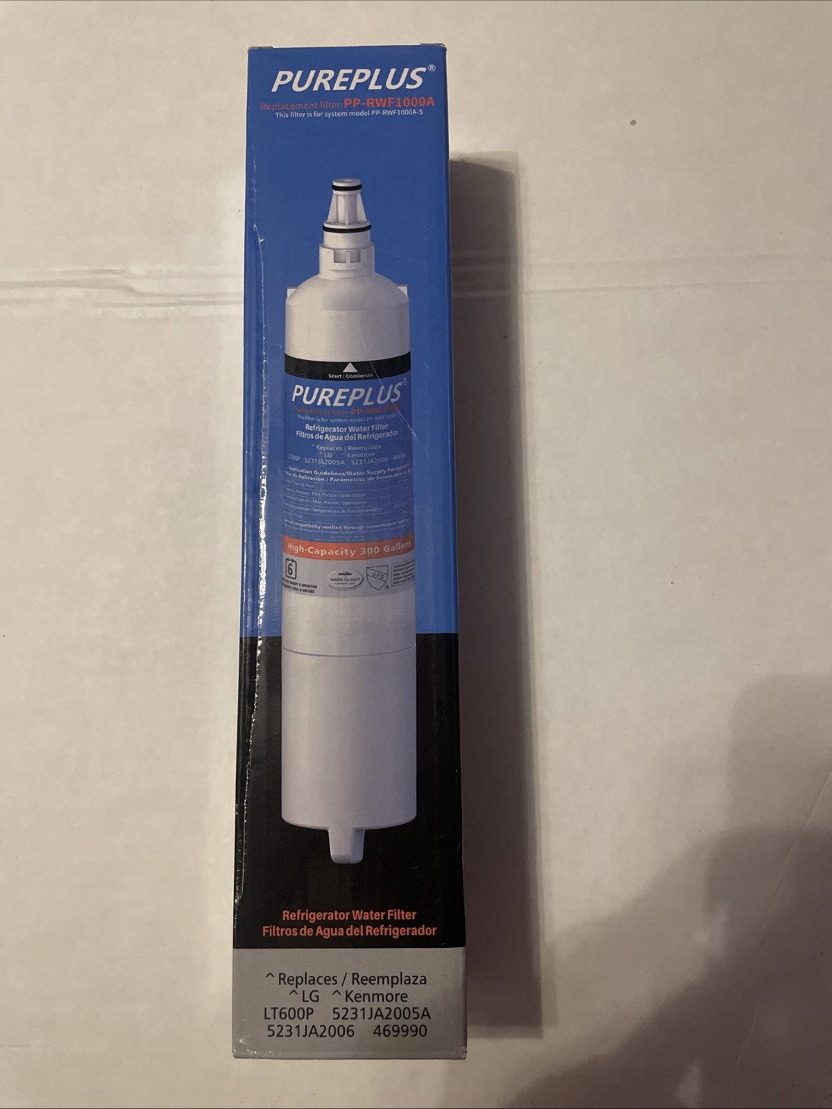 NEW Pureplus Refrigerator Replacement Filter PP-RWF1000A-S / LT600P / 469990