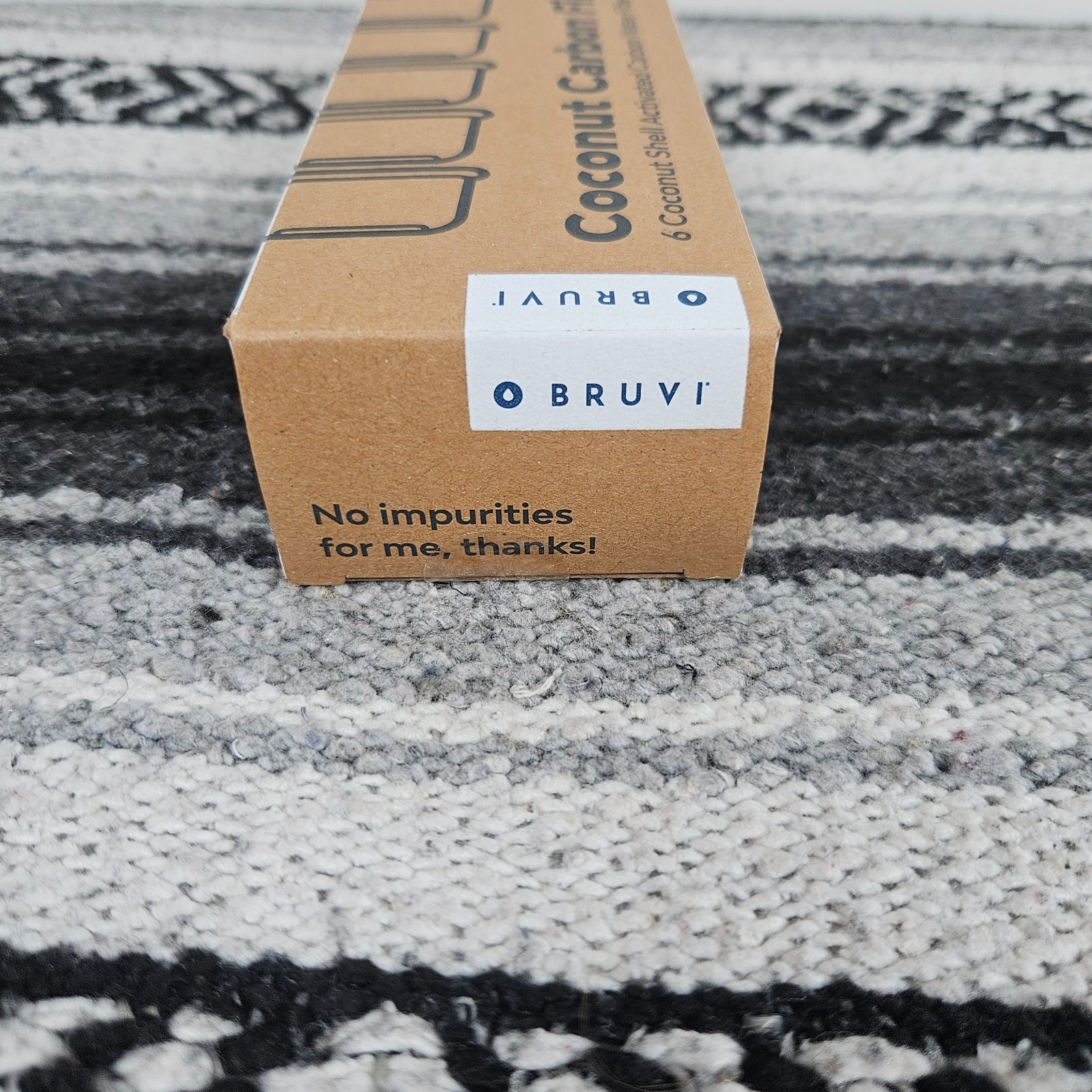 Bruvi Coconut Carbon Water Filters 6-Pack Activated Charcoal Pods Bruvi Brewer