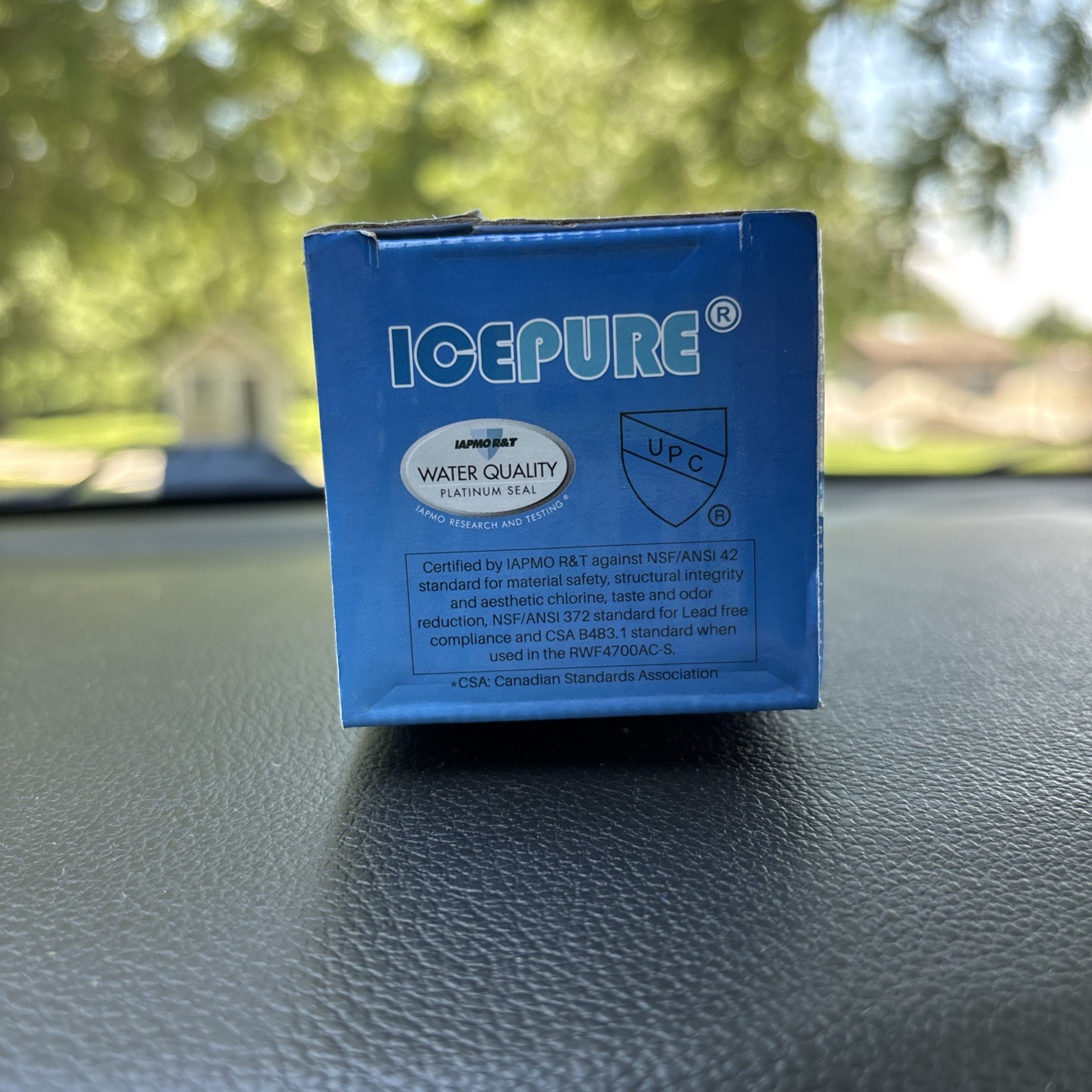 IcePure RWF4700AC Refrigerator Water Filter Replacement New In Box