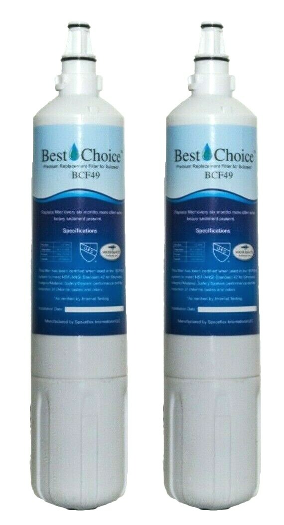 2X For InSinkErator F-1000 Sub-Zero 4204490 4290510 Water Filter NSF42 Certified