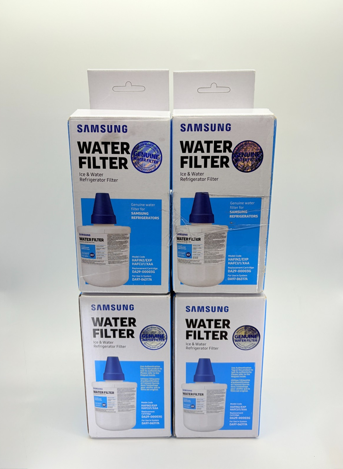 4 X SAMSUNG Genuine Water Filter for DA97-06317a New in Box