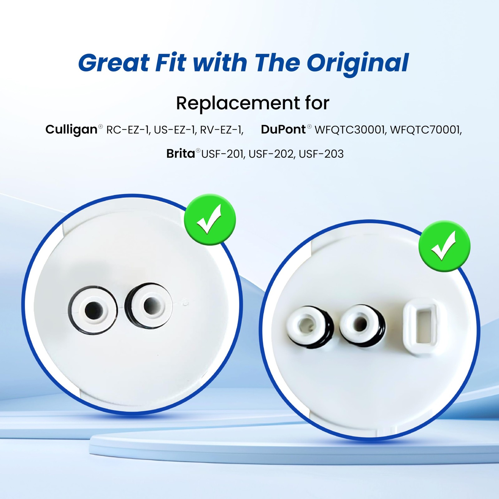 Waterspecialist RC EZ 1 Water Filter, Replacement for DuPont® Carbon 3000QT F…