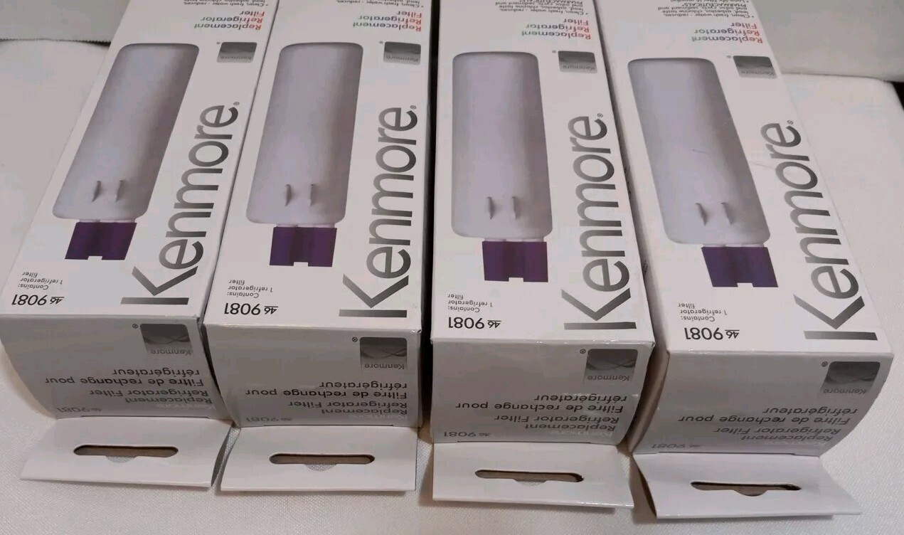 Kenmore Replacement Refrigerator Water Filters 469081 Lot Of 4 New
