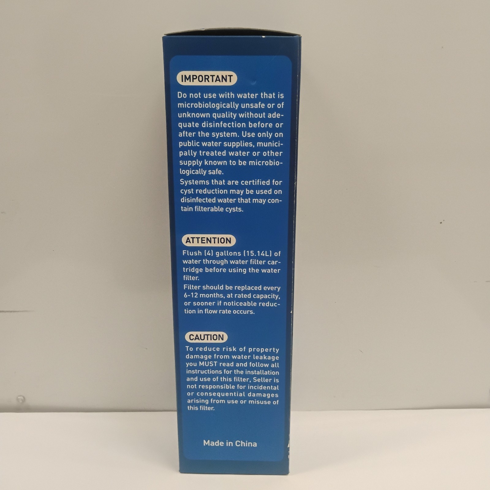 PeliCori Replacement 4HC-H & H9655-11 Ice Maker Water Filter 1-Pack PC-19