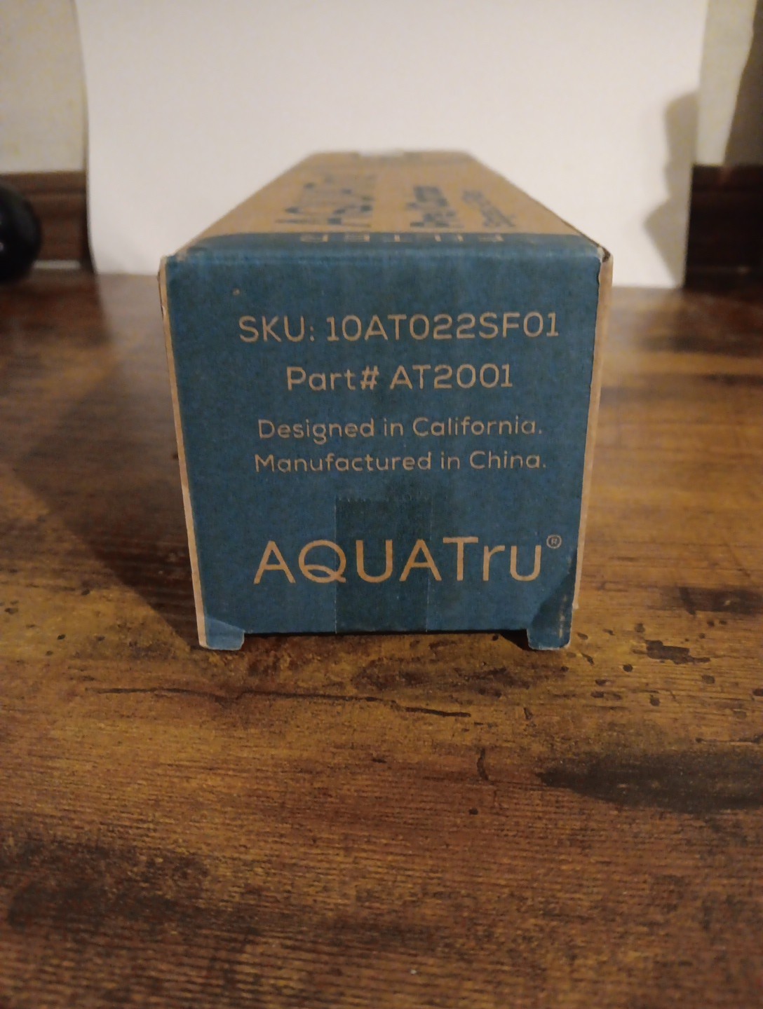 AquaTru AT2001 Pre/Carbon Water Filter Stages 1-2 SEALED In Box