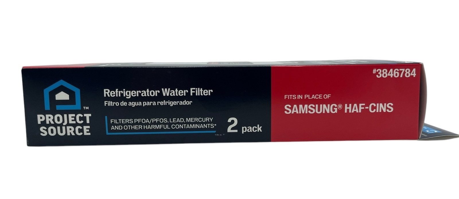 Project Source 2-Pack 6-Month Twist Refrigerator Water Filter S-2-2 #3846784