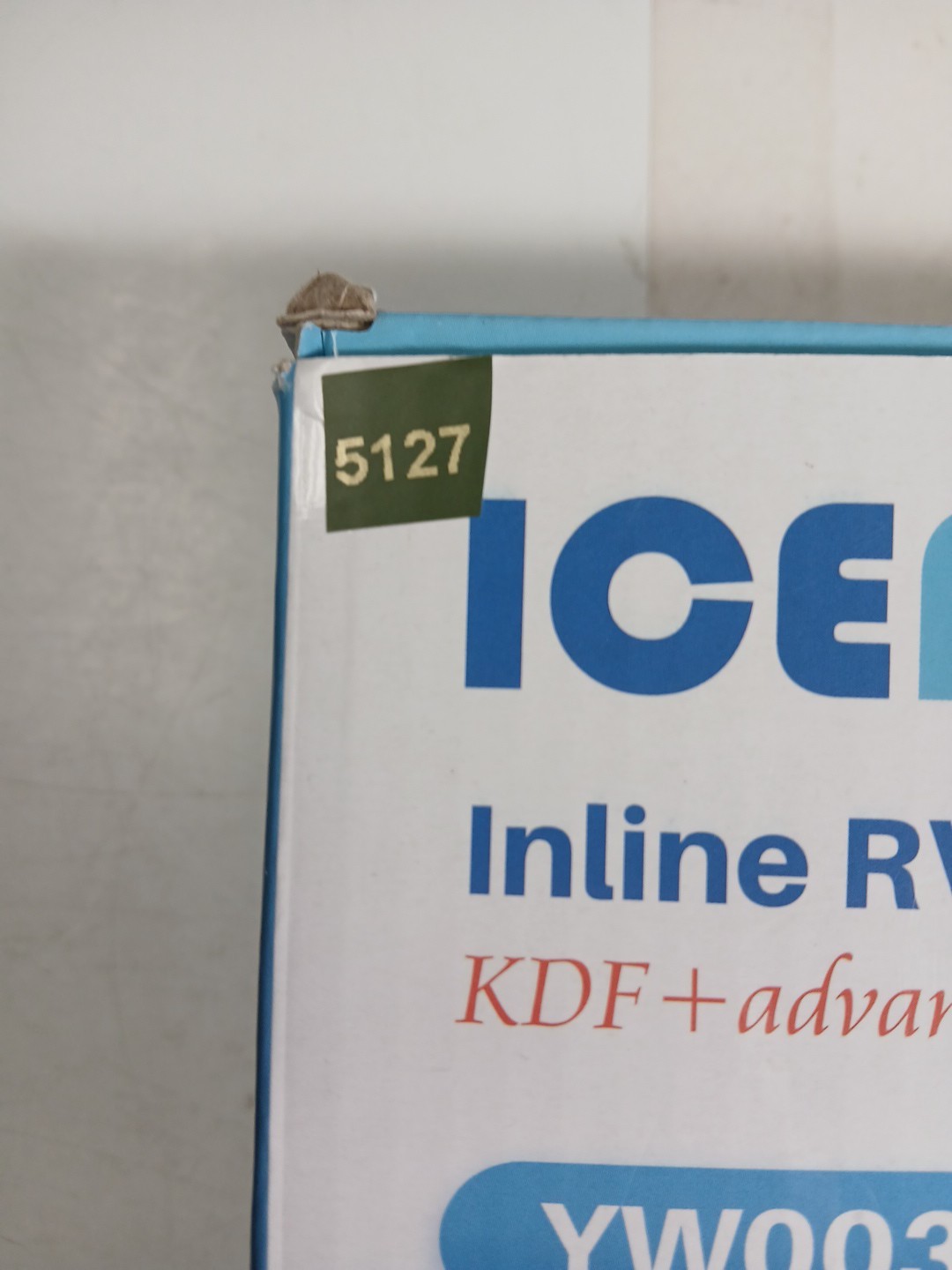 IcePure 2 Pack RV Inline Water Filter w/Flexible Hose for Drinking & Washing