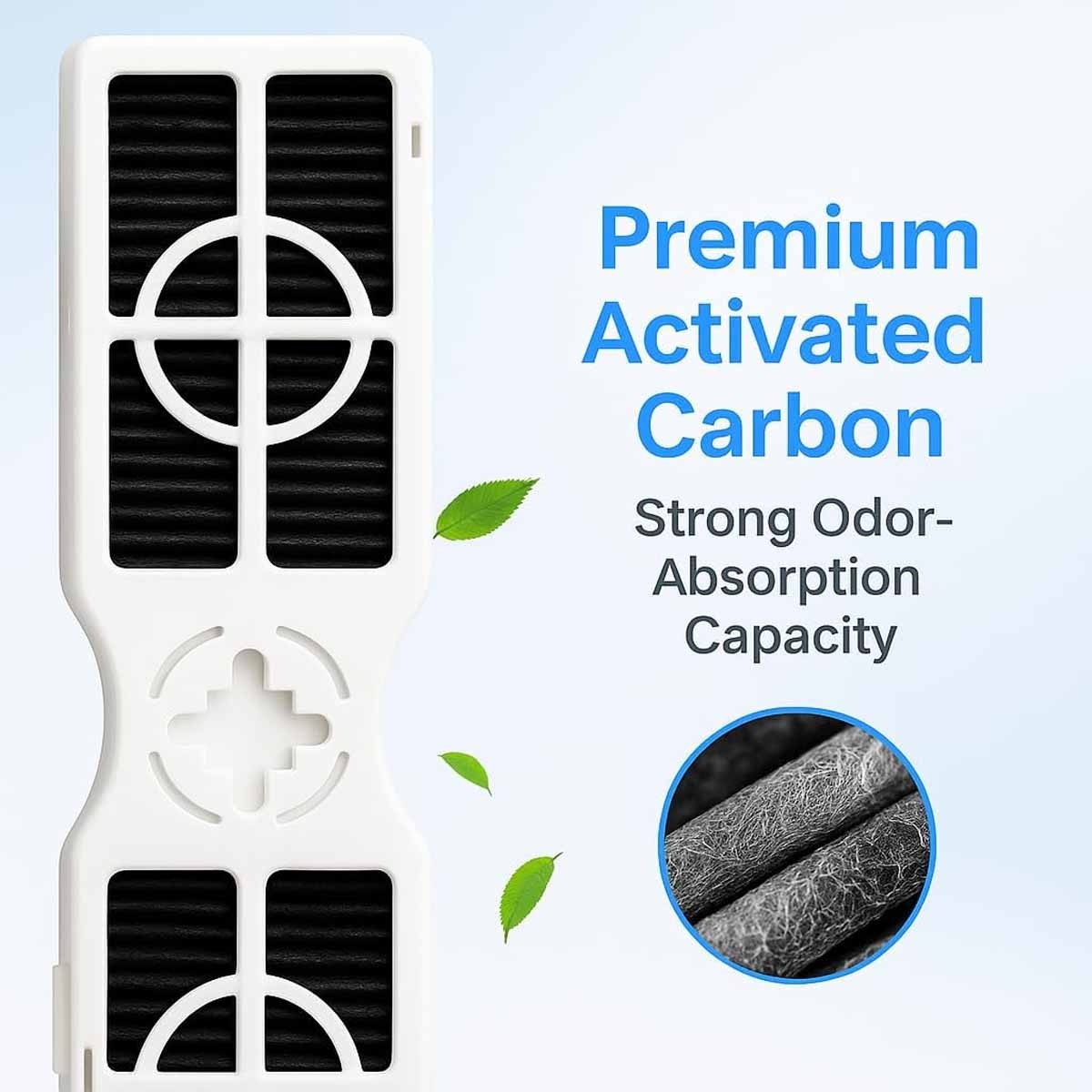 3-Pack Compatible Frigidaire PureAir FRGPAAF2 (RAF-2) Refrigerator Air Filter