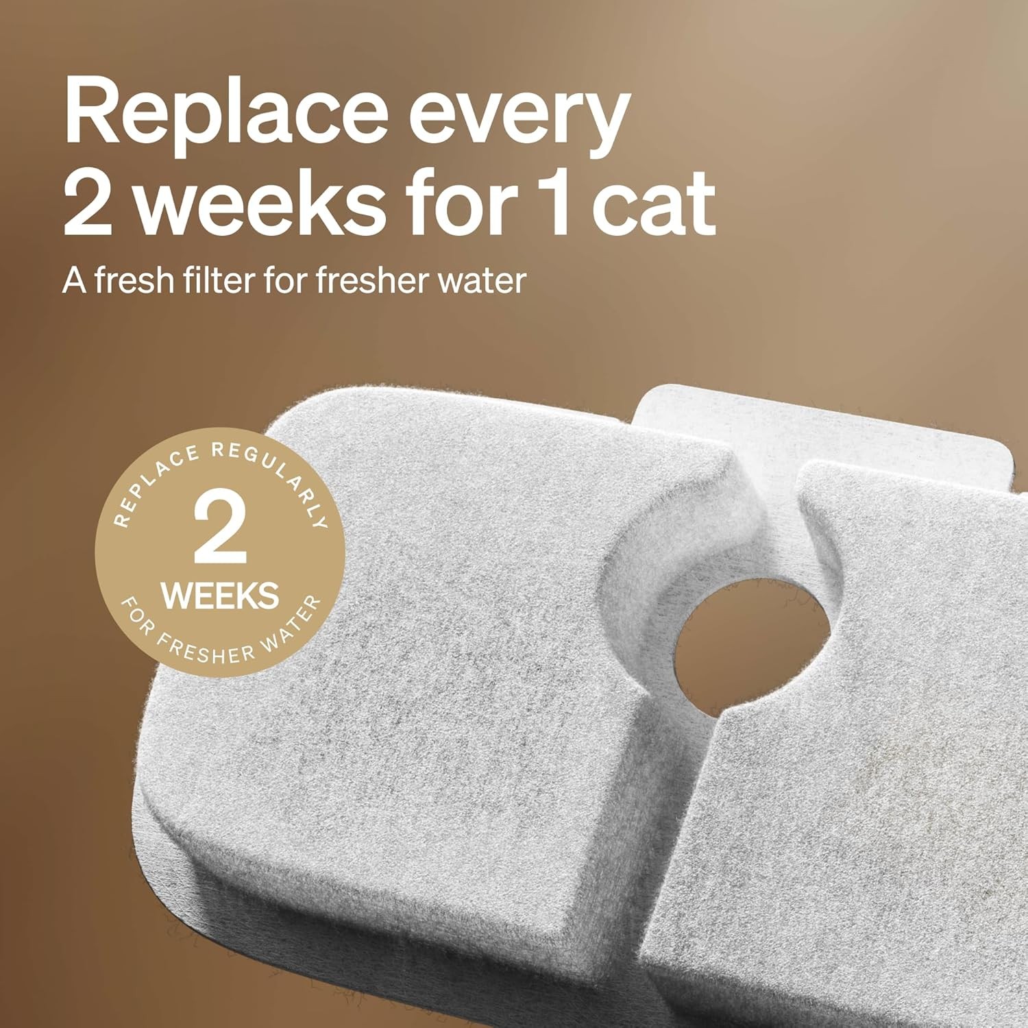 4 Packs Replacement Filters Dockstream Cat Water Fountain