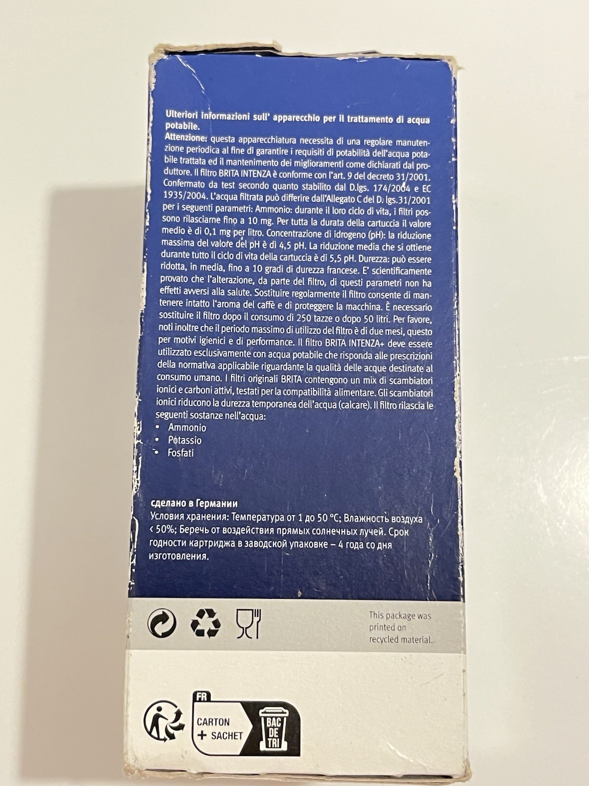 Bosch Brita Intenza 17000705 Water Filter for Coffee Machines