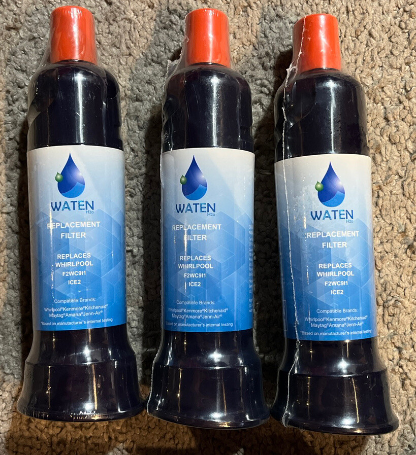 3 New Waten H20 Replacement Water Filter