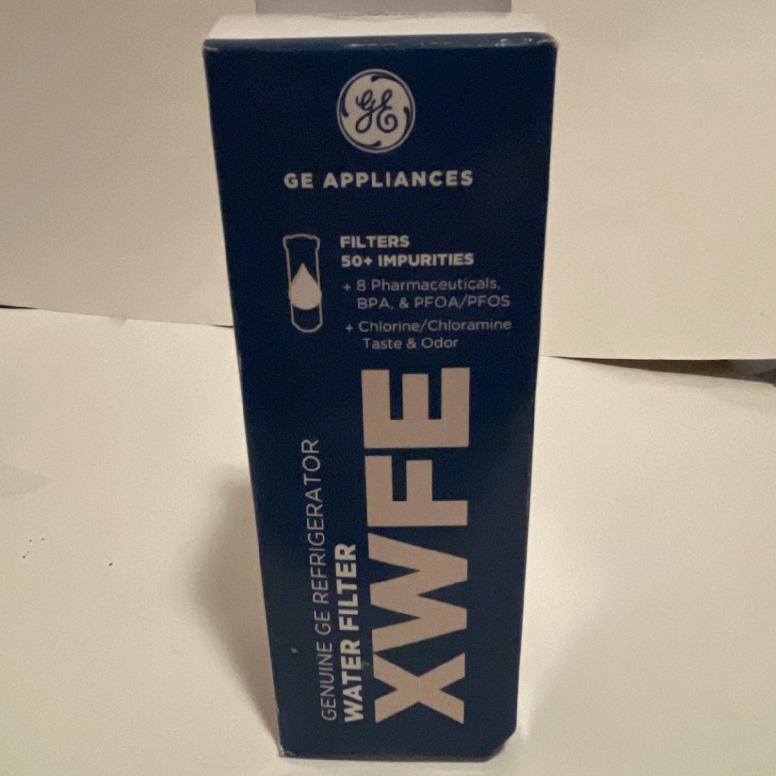 Lot Of 3 Genuine GE XWFE Refrigerator Filter, (NO CHIP) 1 Factory Sealed- New