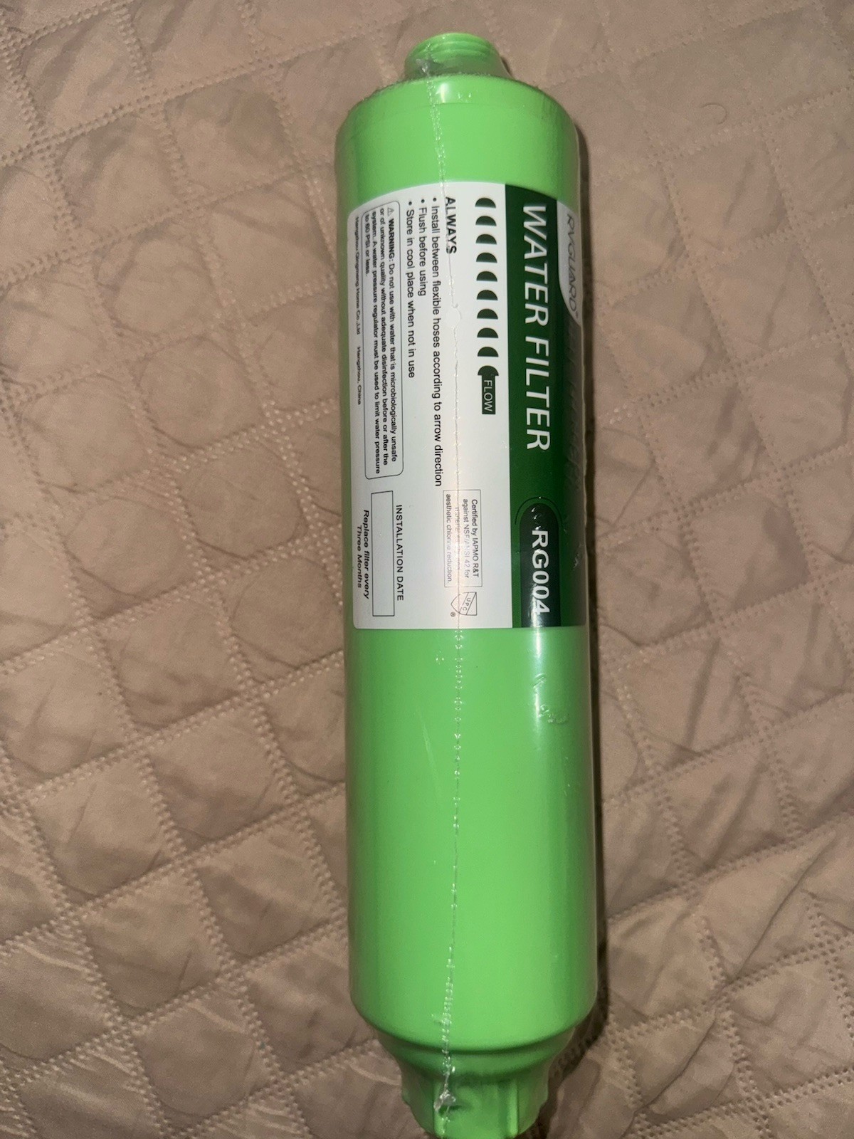 2 Pack RVGuard Water Filter for RVS and Marines. RG004 New & Sealed