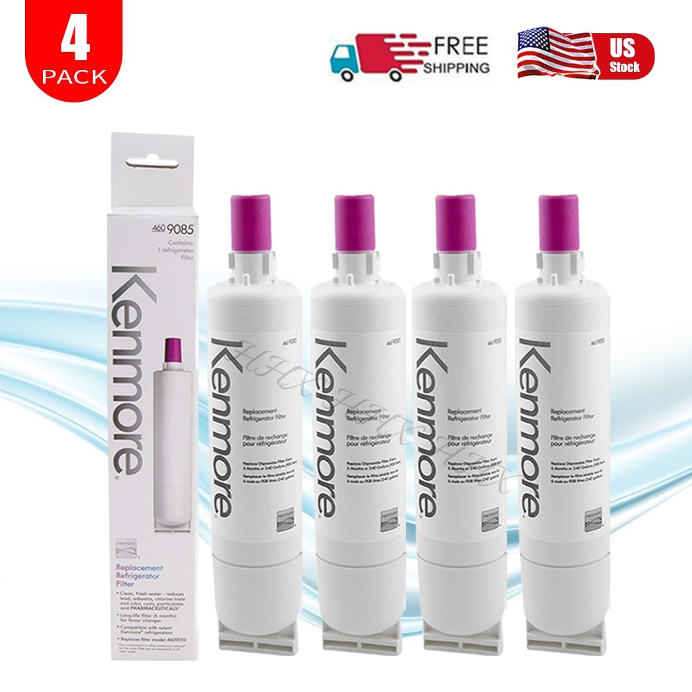 Kenmore 469085 46-9085 Refrigerator Water Filter 9085 Sealed Brand New – 4 Pack