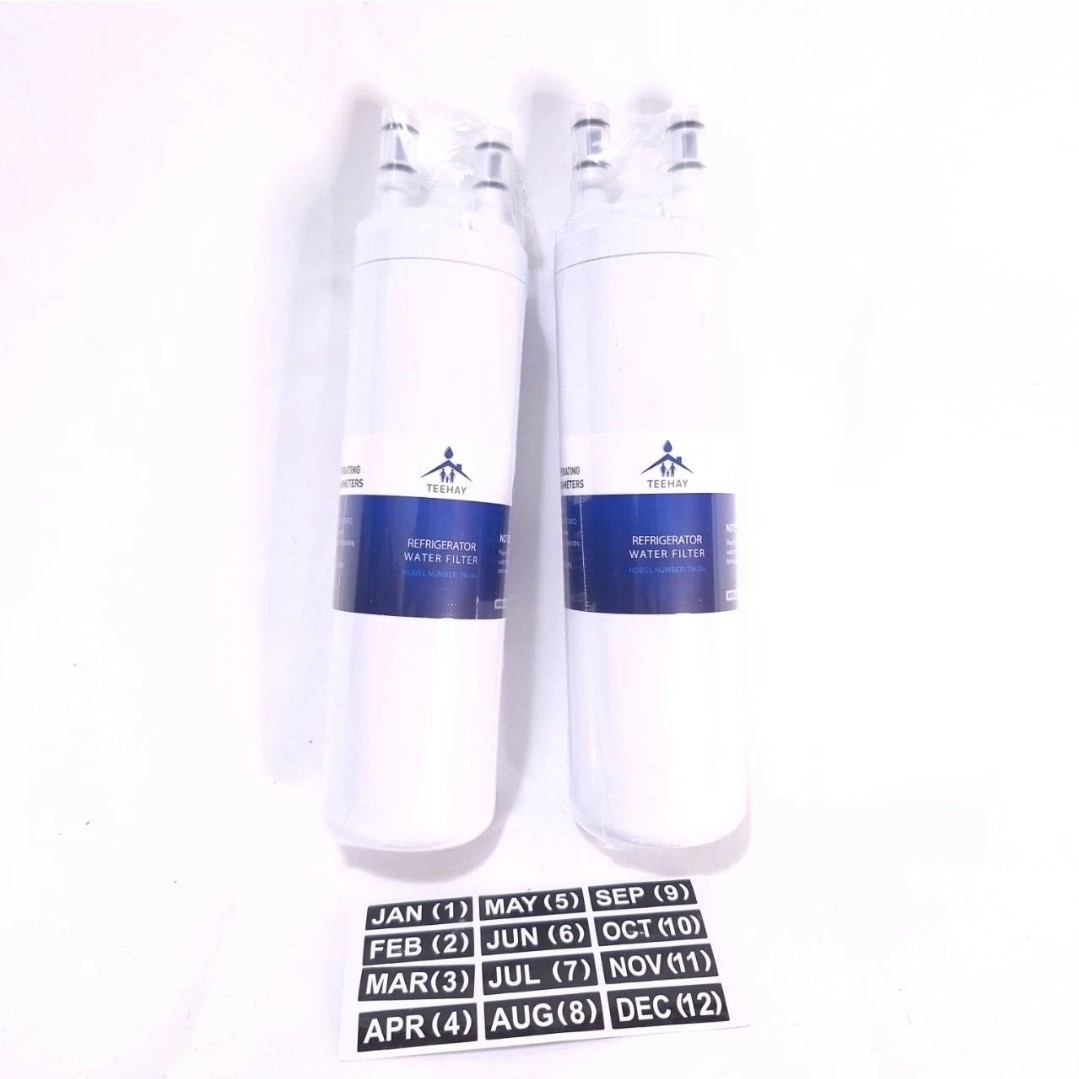 TEEHAY Refrigerator Water Filter Model TH-04 Sealed2 Pack Replacement WF3CB