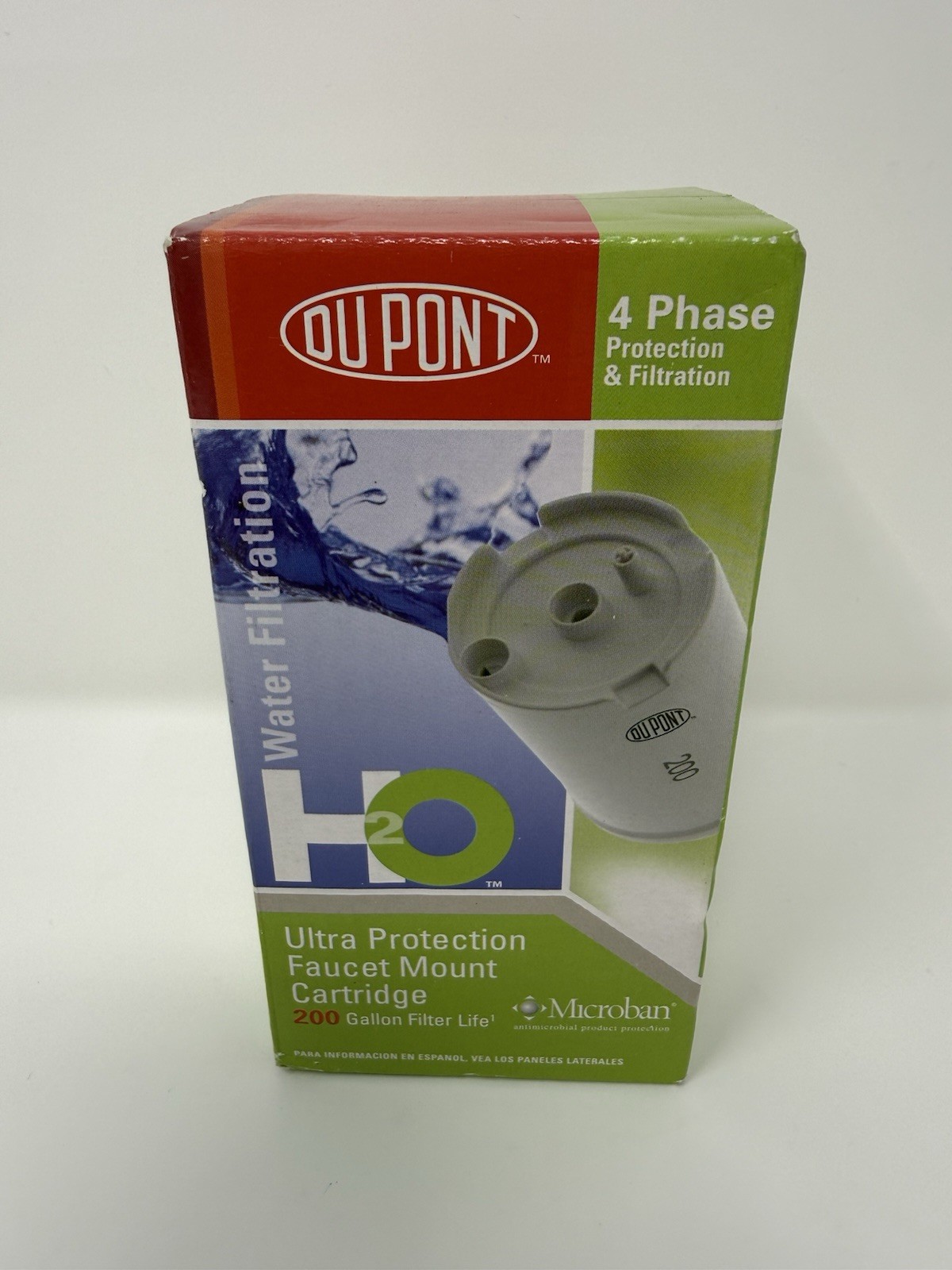 DUPONT ULTRA PROTECTION FAUCET MOUNT CARTRIDGE 200 GALLON FILTER LIFE WFFMC300