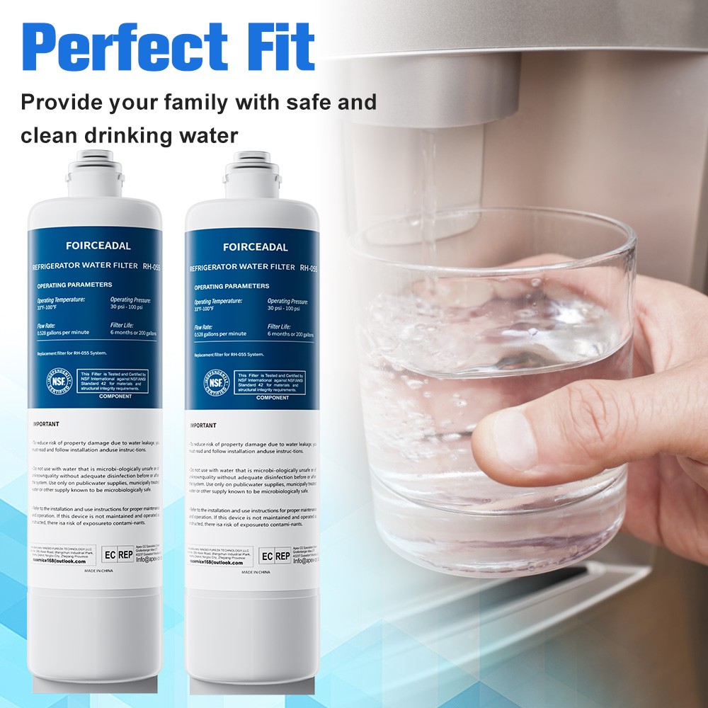 6/4/2PACK White For Bosch Ultra Clarity Pro BORPLFTR50 WFC100MF Water Filter NEW