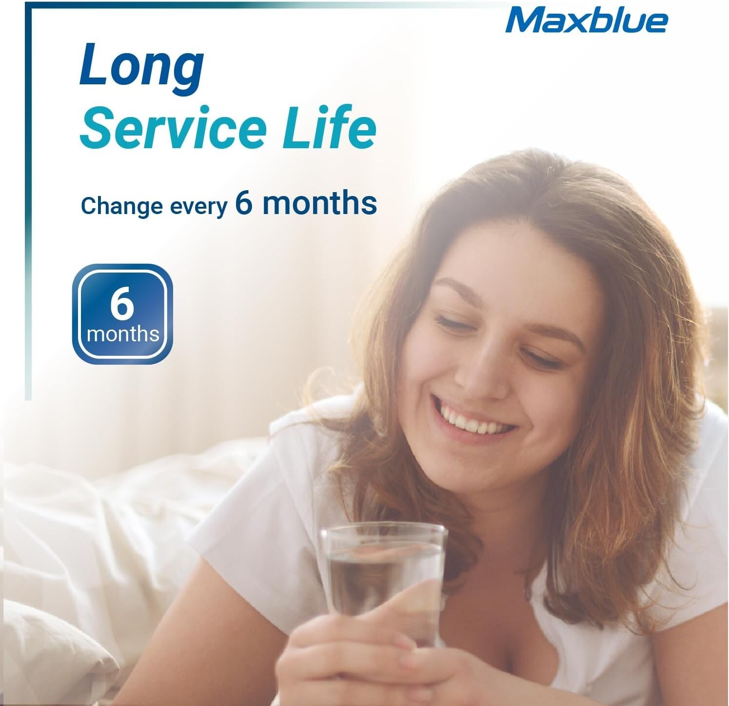 Maxblue MB-F38 Refrigerator Water Filter, Fits Kenmore® 46-9081, 46-9930, 1 Pack