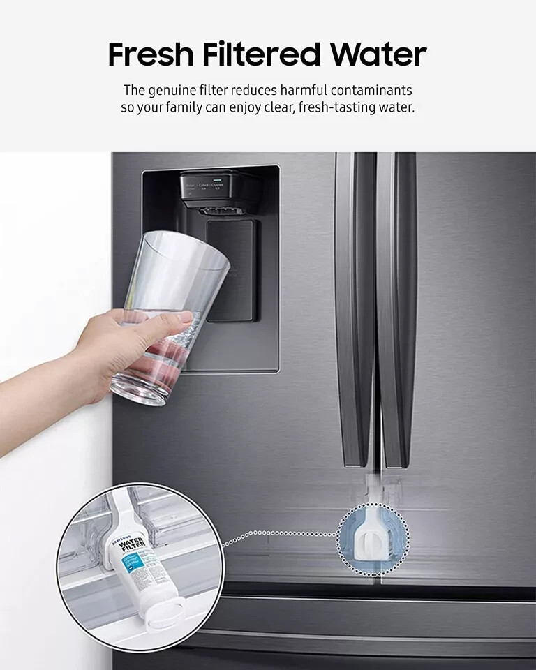 4 PACK Samsung DA97-17376B HAF-QIN/EXP REFRIGERATOR Water Filter