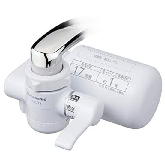 New Panasonic water purifier direct connection to faucet white TK-CJ12-W Japan