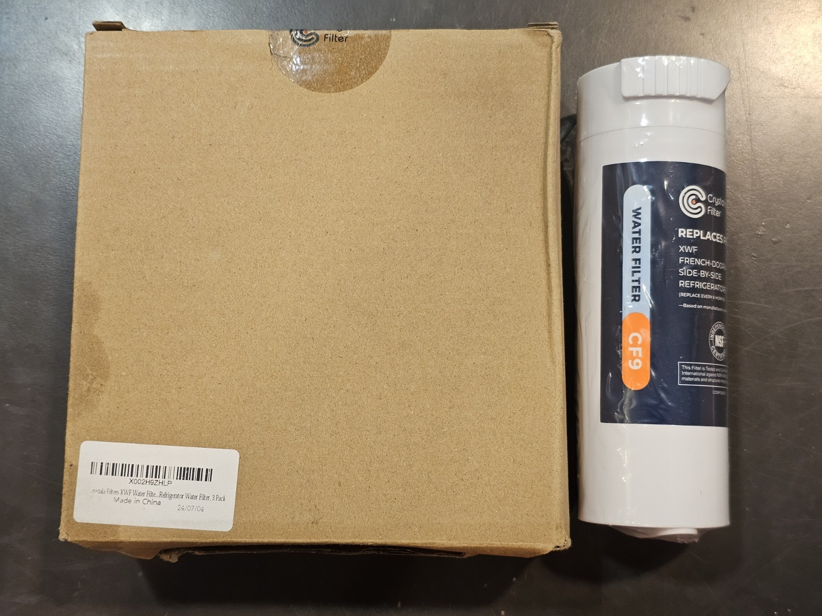 New Crystala Filters XWF Water Filter 4-Pack of CF9 In package Sealed In Plastic