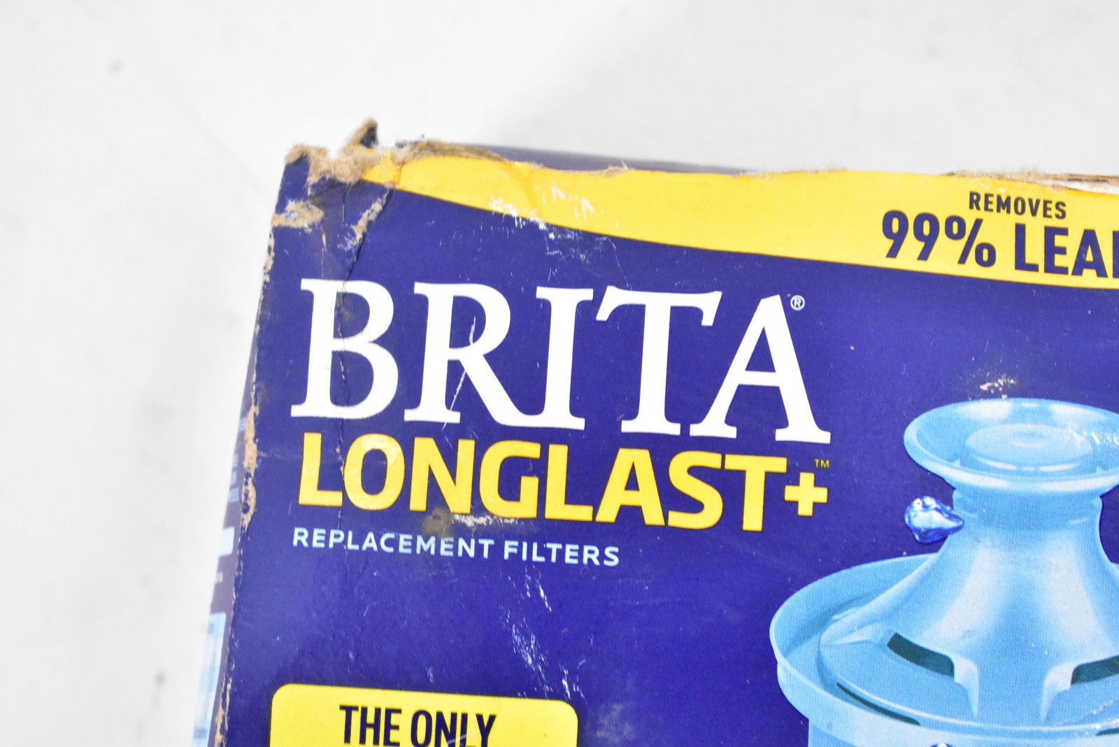 Brita Maxtra+ Longlast+ Water Filter Cartridges Blue 3 Pack Value 99% Lead