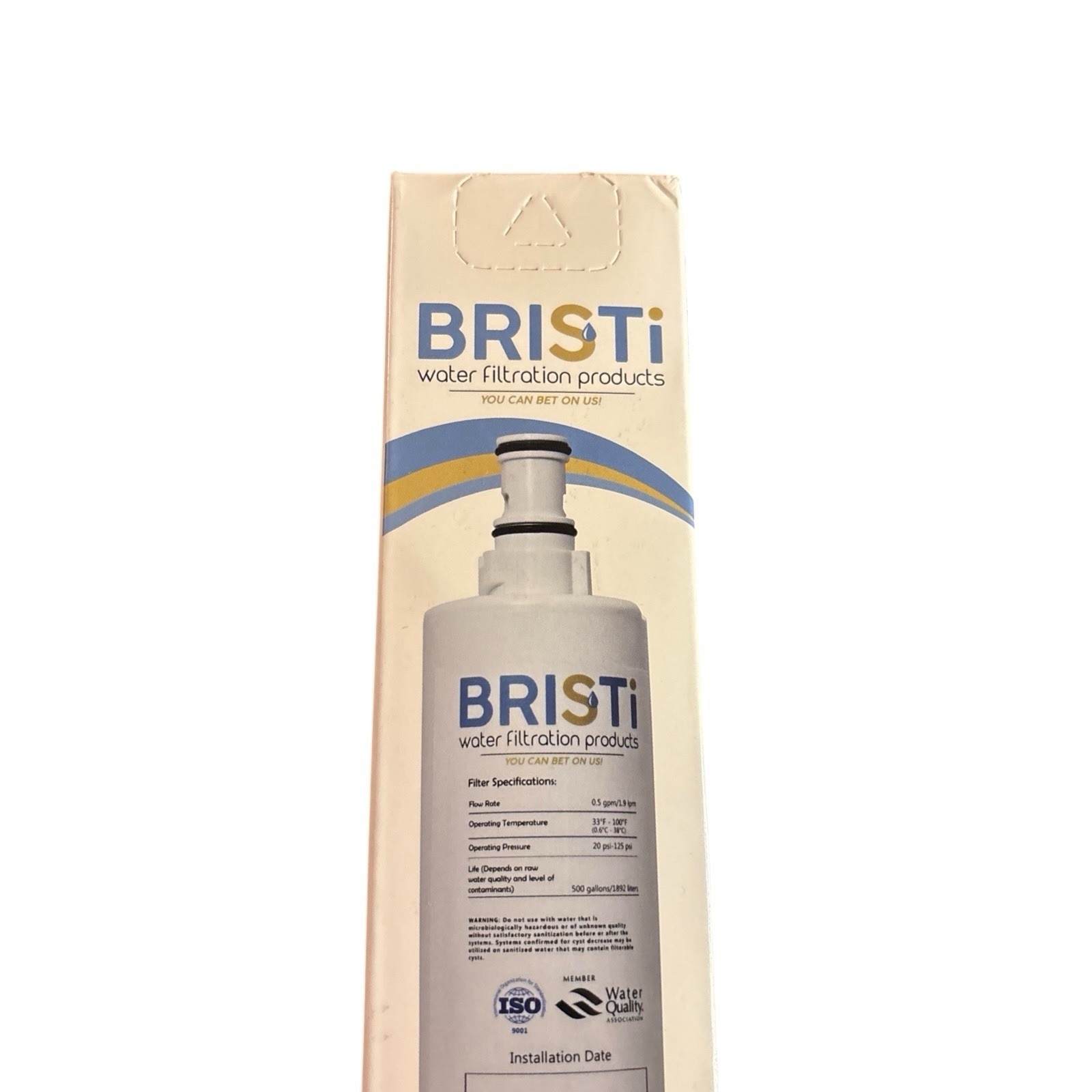 Bristi: Refrigerator Water Filter Model – #LP-400P – NEW – 500 Gallon/1892 Liter