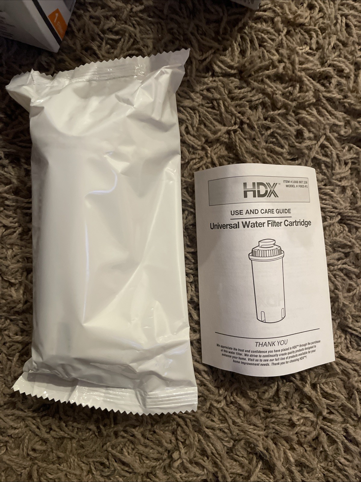 LOT OF 6 New Brita Water Pitcher Compatible HDX Filters, BPA-Free, Free Ship!