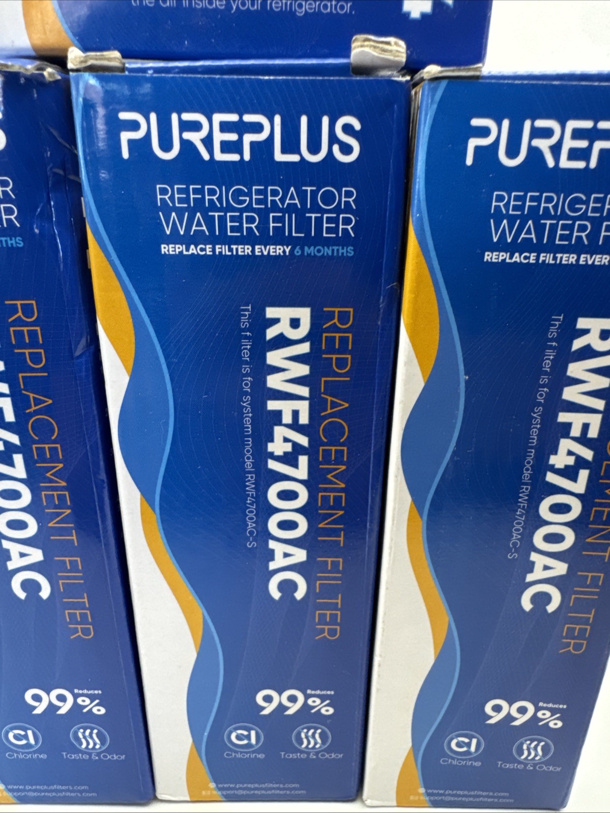 PUREPLUS RWF4700AC Fit for LG LT1000P LT1000 LT1000PC & Air Filter, 3Pack Read