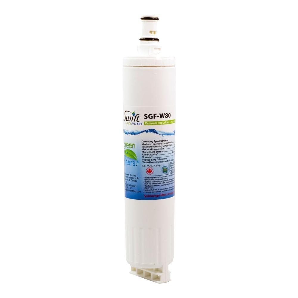 Swift Green Filters SGF-W80 Compatible Refrigerator Water Filter for 4396508-1 P