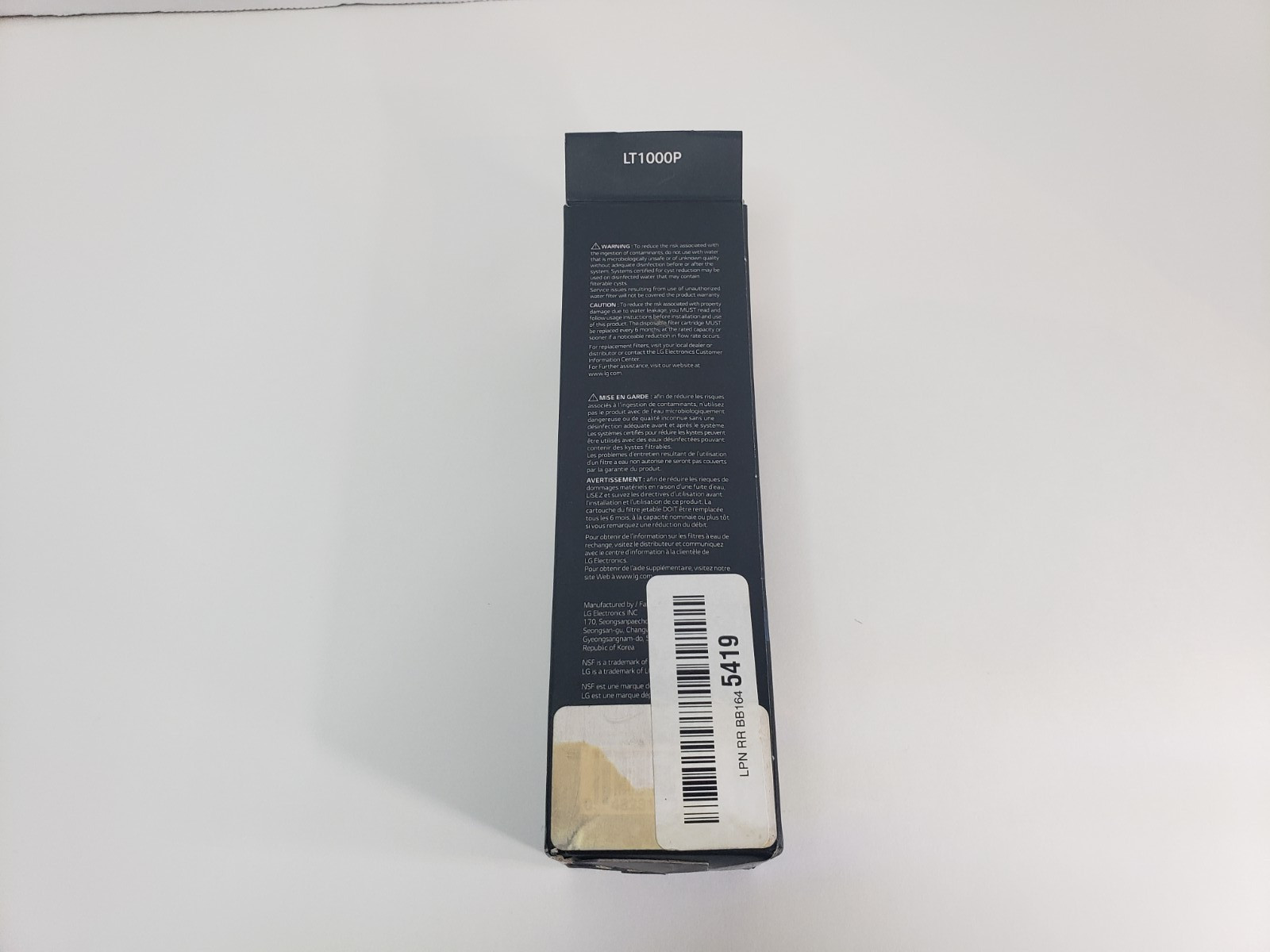 Genuine Water Filter Replacement Cartridge LT1000P/PC/PCS