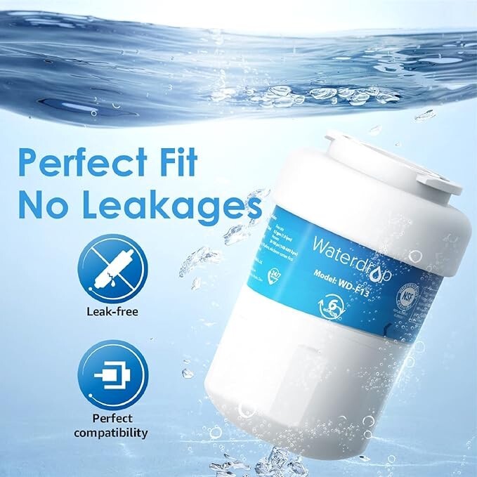 Waterdrop Refrigerator Water Filter Replacement for GE® Smart Water MWF MWFI (6)