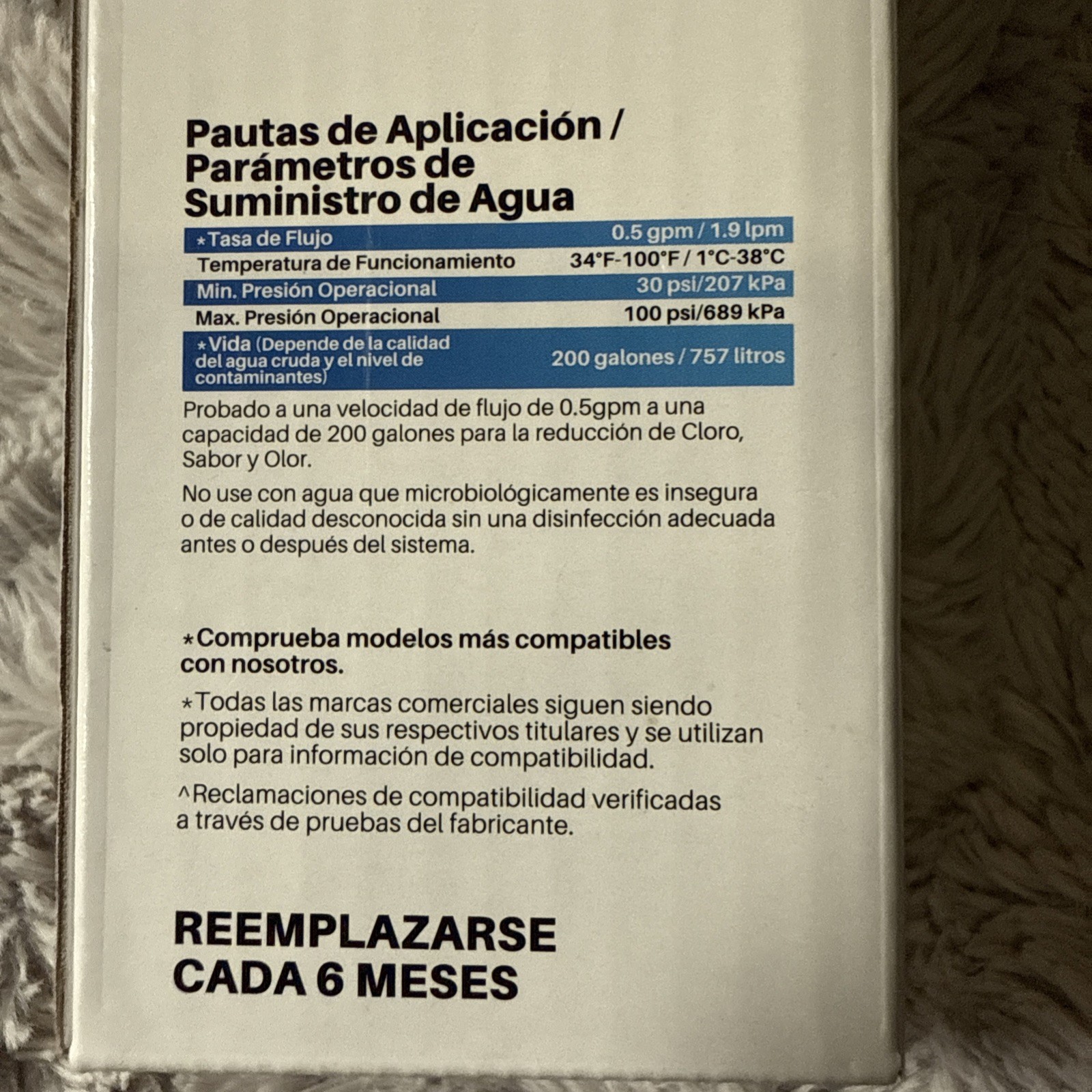 2 PACK sealed IcePure RWF4700AC Refrigerator Water Filters