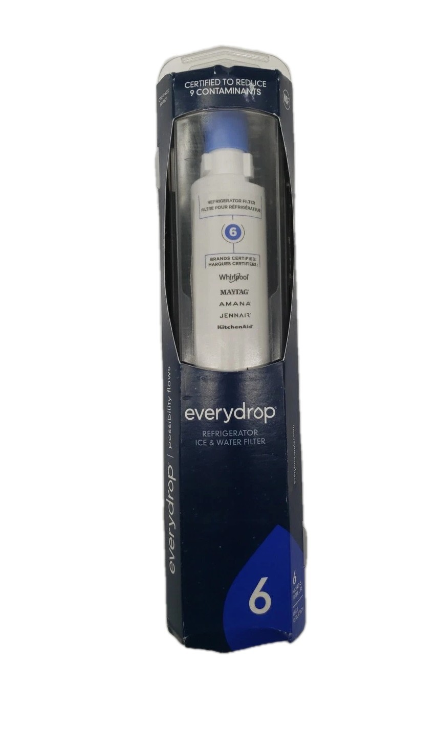 NEW EveryDrop Ice Water Refrigerator Filter 6 Months EDR6D1