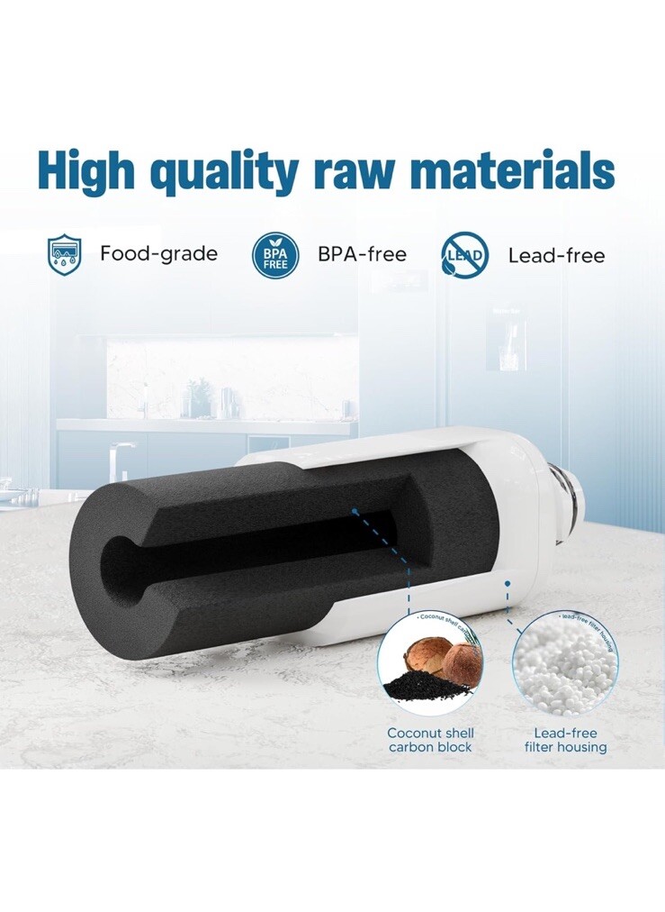 Desenruis Water Filter Compatible With Samsung Side By Side And Bottom Freezer