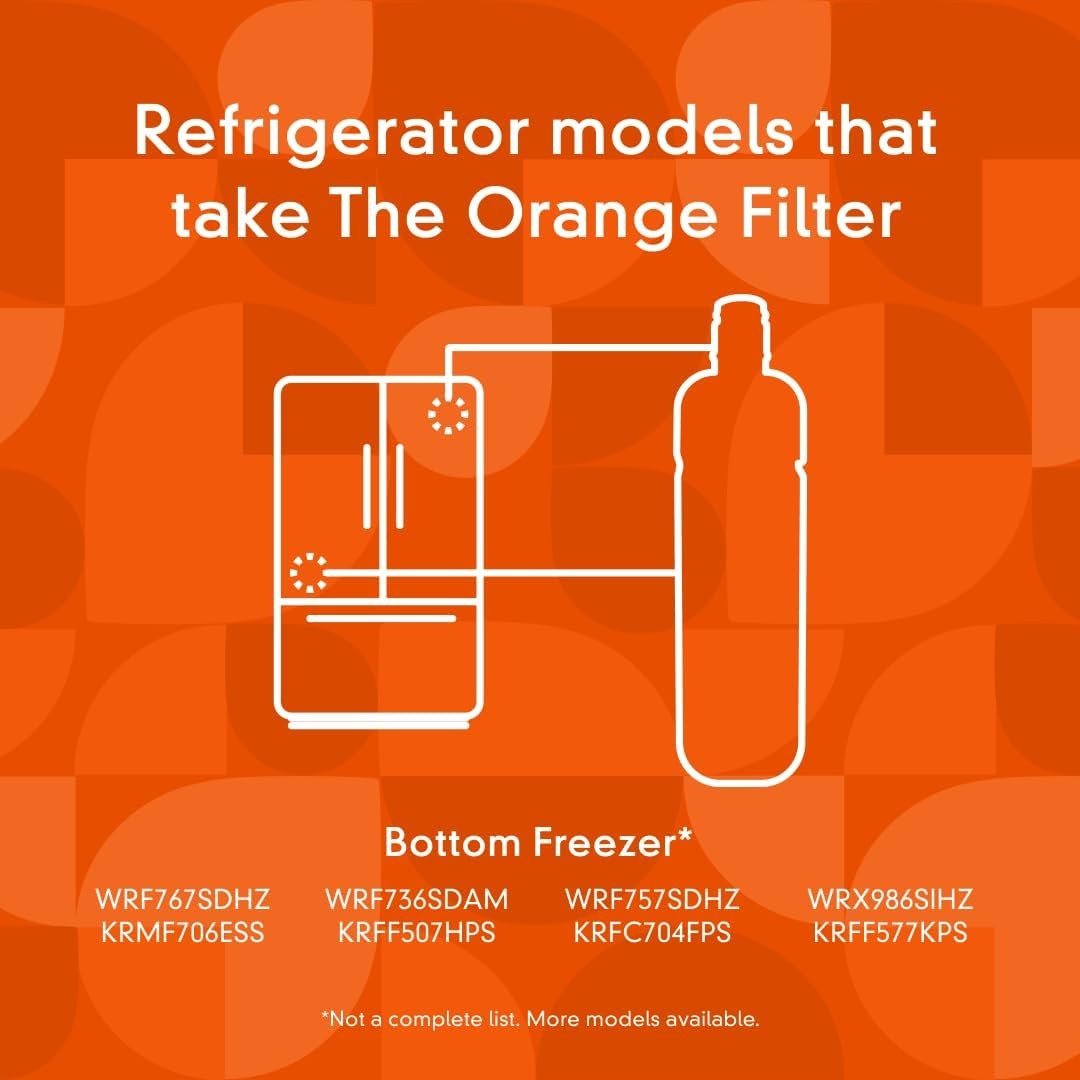 4 Pack-Refrigerator Ice Replacement W10413²645A EDR2²RXD1 Filter-US SHIPPED
