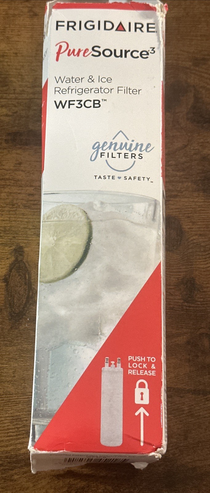 (1) Genuine Frigidaire Puresource3 Water Filter – WF3CB (White) Brand New