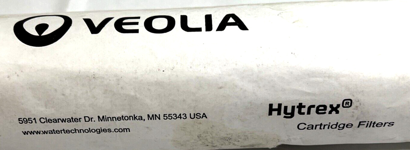 Veolia Hytrex 2.5″ x 20″ Spun Polypropylene Sediment Filter 5 micron (GX05-20)