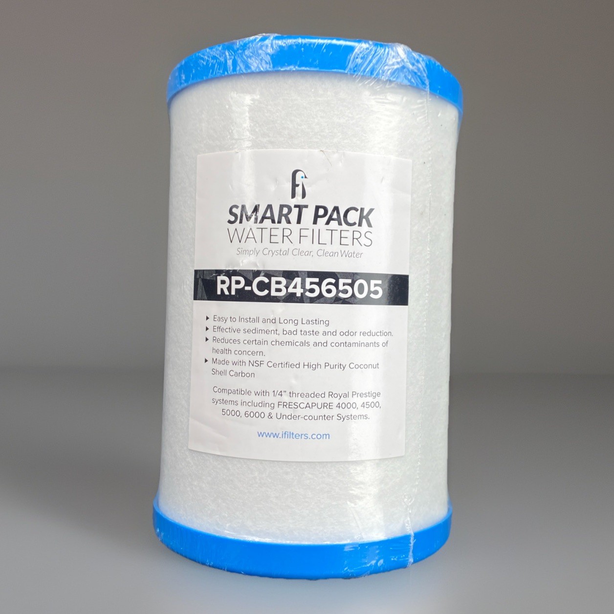 iFilters High Purity Smart Pack RPCB45650 Activated Carbon Water Filter Coconut
