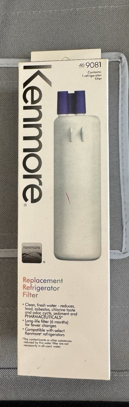Kenmore 469081 Replacement Refrigerator Water Filter White – NIP