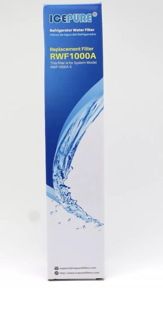 Icepure RWF1000A Refrigerator Water Filter (New/Sealed) (RWF1000A-S)