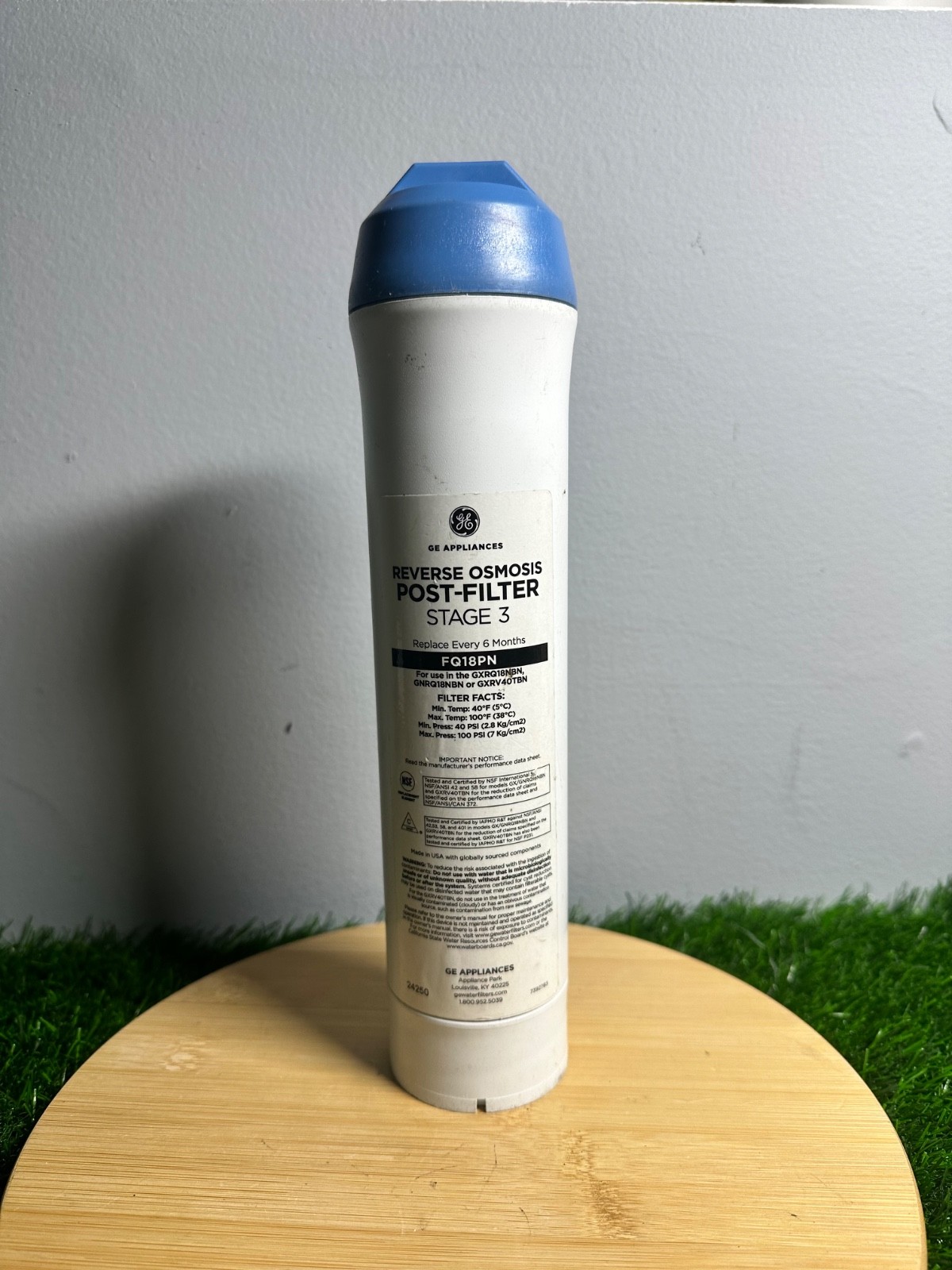 NEW GE Appliances FQ18PN Reverse Osmosis Stage 3 Water Pre-Filter ONLY FreeShip
