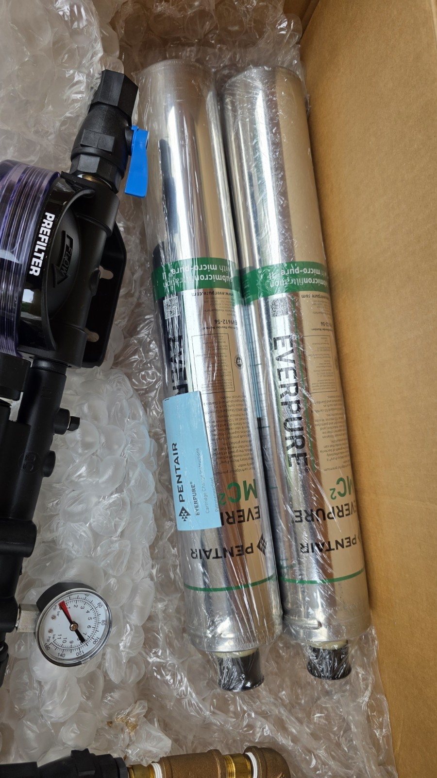 Pentair Everpure commercial water filtration system