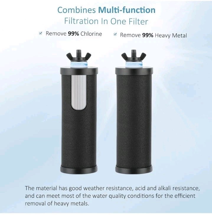 2.25G Ultra-Filtration Gravity Water Filter System-304 Stainless Steel…