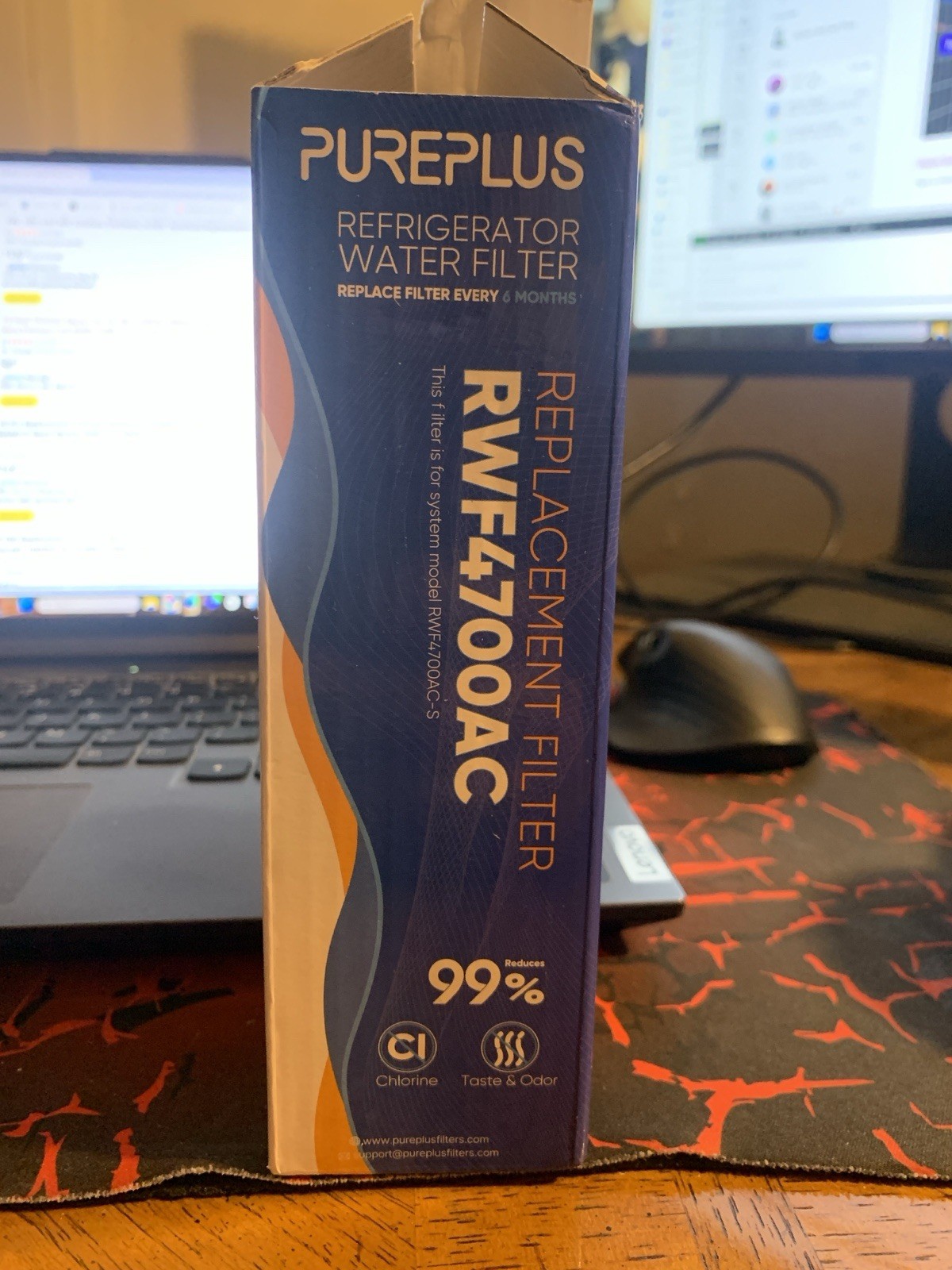 PUREPLUS RWF4700A Refrigerator Water Filter, New Sealed, RWF4700AC