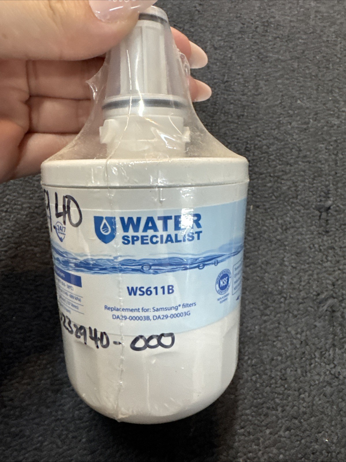 Waterspecialist Replacement Water Filter WS611B
