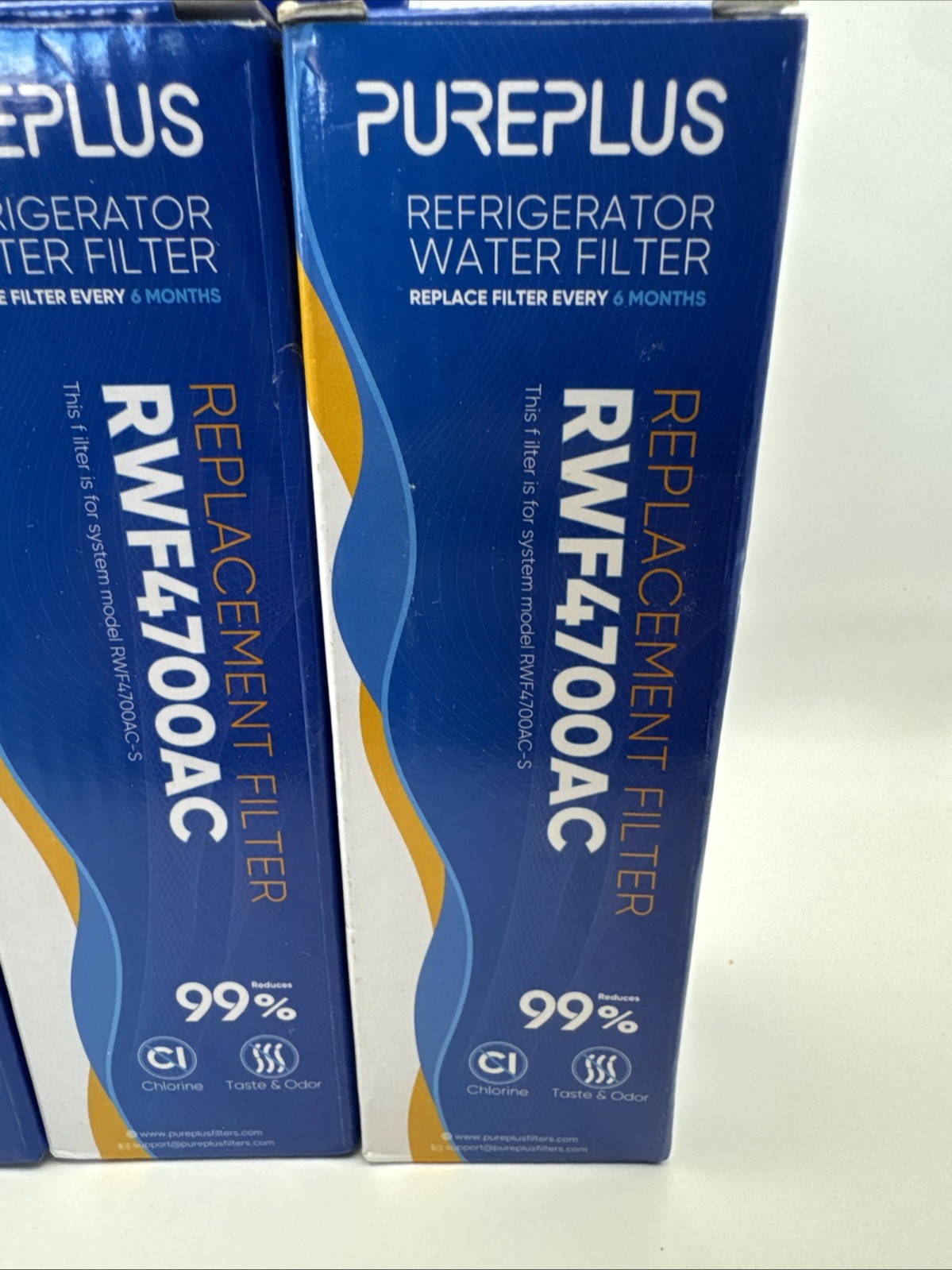PUREPLUS RWF4700AC Fit for LG LT1000P LT1000 LT1000PC & Air Filter, 3Pack Read